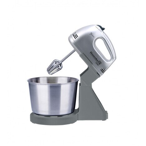 Mixer Cu Bol HAUSBERG HB-3551GR, 7 viteze, putere 250W, BOL DIN INOX DE 2L, Gri